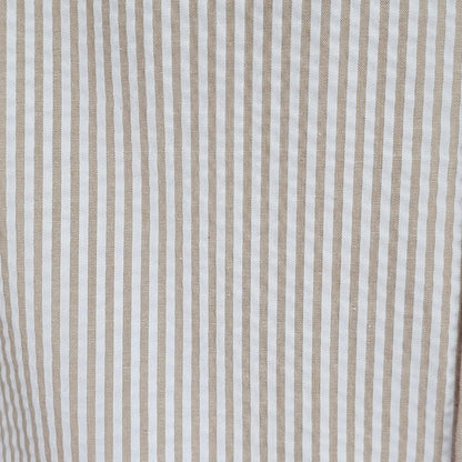 Tan Seersucker 2pc Set