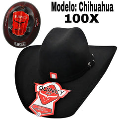 Texana 100X Horma Chihuahua Color Negro Quincy Q