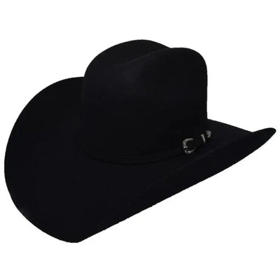 Texana 100X Horma Marlboro Stone Hats Color Negro 1   - from alligatorwarehouse.com