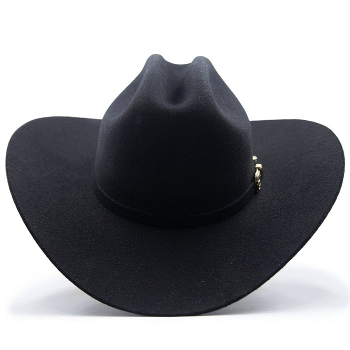 Texana 100X Horma Sinaloa Stone Hats Color Negro