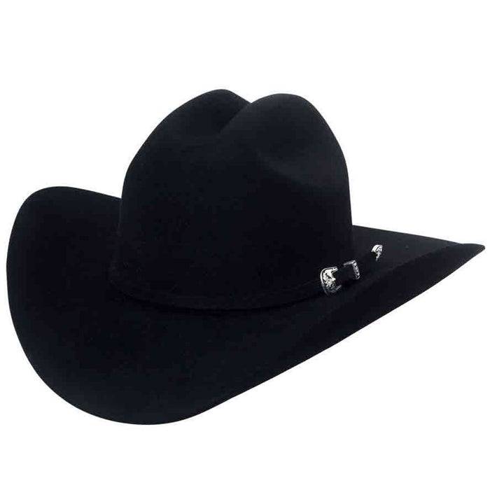 Texana Black Stone Calidad 100X Negro Horma Joan Sebastian ROD