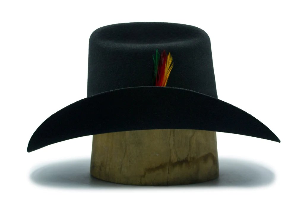 Texana El Patron Calidad 100X Copa Alta Color Negro TEN 3   - from alligatorwarehouse.com