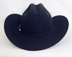 Texana Jerarca Larry Mahan 10X de Pelo de Castor Negro