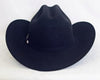 Texana Jerarca Larry Mahan 10X de Pelo de Castor Negro 3   - from alligatorwarehouse.com