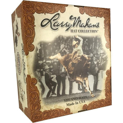 Texana Jerarca Larry Mahan 10X de Pelo de Castor Negro 7   - from alligatorwarehouse.com