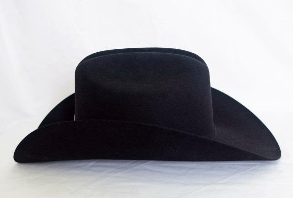 Texana Jerarca Larry Mahan 10X de Pelo de Castor Negro