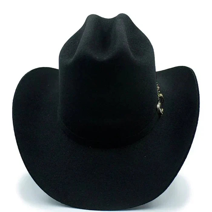 Texana Los Dos Carnales 100X Copa Alta Color Negro Stone Hats