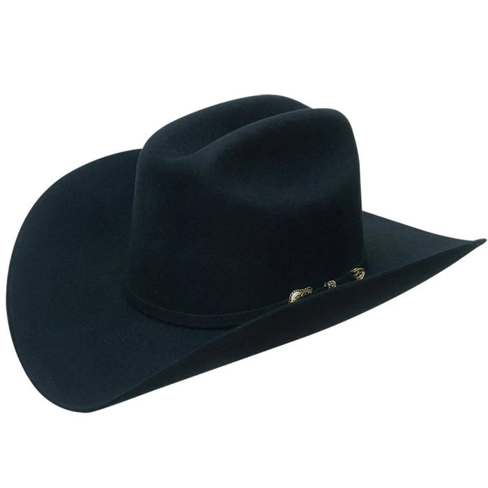 Texana Tombstone 50X de Pelo de Castor Modelo Despreciado Color Negro 3   - from alligatorwarehouse.com