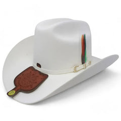 Texana Tombstone Estilo Dos Carnales 20X Color Blanco