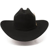 Texana Tombstone Estilo Sinaloa 20X con Plumas Color Negro 5   - from alligatorwarehouse.com