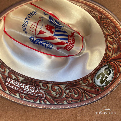 Texana Tombstone Horma Roper 20X Color Nuez 6   - from alligatorwarehouse.com