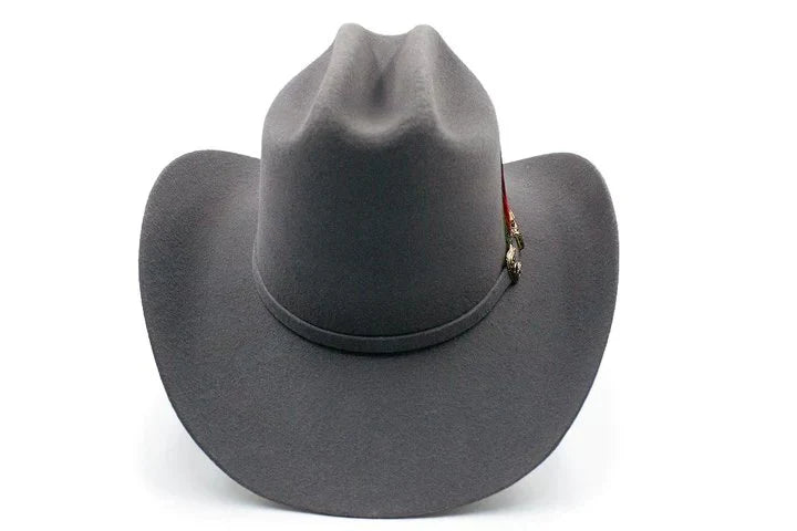 Texana Tombstone Los Dos Carnales 20X Copa Alta Color Gris Granito