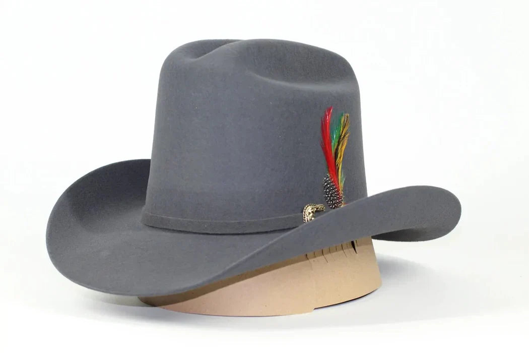 Texana Tombstone Los Dos Carnales 20X Copa Alta Color Gris Granito 5   - from alligatorwarehouse.com