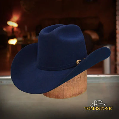 Texana Tombstone Los Dos Carnales 20X Copa Alta Color Navy 6   - from alligatorwarehouse.com