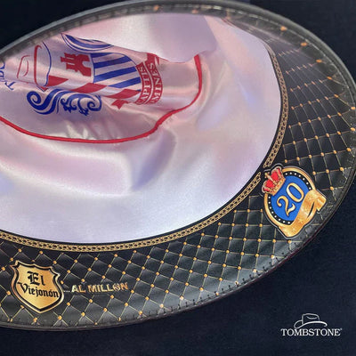 Texana Tombstone Los Dos Carnales 20X Copa Alta Color Navy 1   - from alligatorwarehouse.com