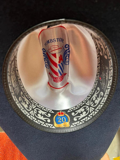 Texana Tombstone Los Dos Carnales 20X Copa Alta Color Navy 2   - from alligatorwarehouse.com