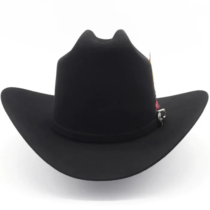 Texana Tombstone Los Dos Carnales 20X Copa Alta Color Negro