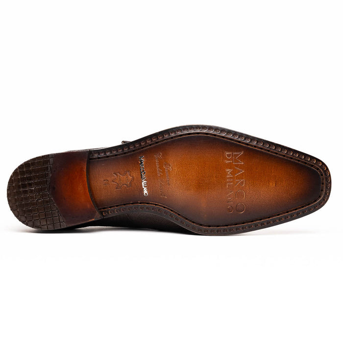 Marco Di Milano Toluca Brown Leather Loafers