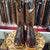 Mens White Diamond Boot Brown Hand-Tooled Western Boots Square Toe