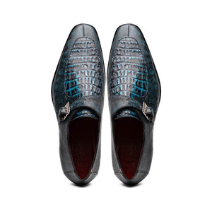 Marco Di Milano Toluca Rustic Blue Leather Shoe