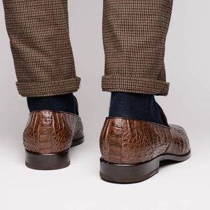 Marco_Di_Milano Trento Brown: Luxury Leather Dress Shoes