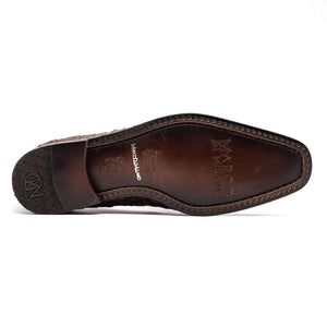 Marco_Di_Milano Trento Brown: Luxury Leather Dress Shoes