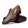 Marco Di Milano Trento Brown Men's Shoes Caiman Crocodile Slip-on Loafers 2 TRENTO_CAIMAN FUSCUS_BROWN_6  - from alligatorwarehouse.com