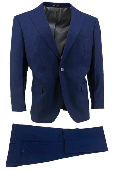 Porto, Slim Fit, Pure Wool Suit by Tiglio Luxe TL2550 1   - from alligatorwarehouse.com