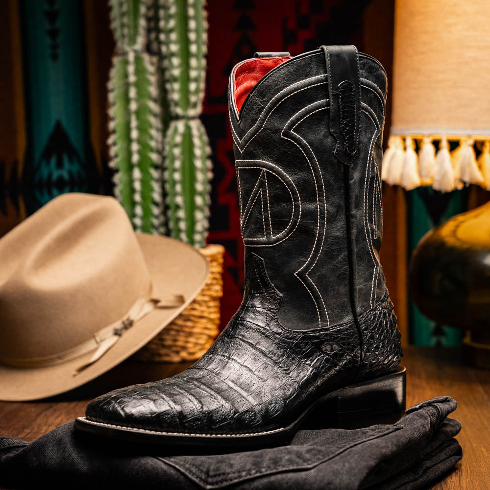 Marco_Di_Milano Tucson Black Leather Oxford
