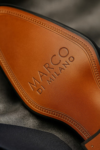 Marco Di Milano Tulum Gray Exotic Crocodile Derby Oxfords