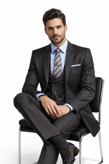 two-button-vintage-style-slim-fit-vested-plaid-black-suit
