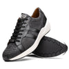 Marco Di Milano Verona Black Python & Calfskin Sneakers 2 VERONA_PYTHON_BLACK_8  - from alligatorwarehouse.com