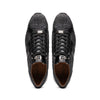 Marco Di Milano Verona Black Python & Calfskin Sneakers 5 VERONA_PYTHON_BLACK_8  - from alligatorwarehouse.com