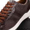 Marco Di Milano Verona Brown Python & Calfskin Sneakers 4 VERONA_PYTHON_BROWN_8  - from alligatorwarehouse.com
