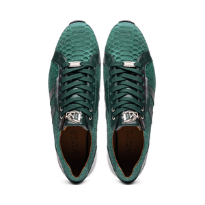 Marco Di Milano Verona Green Leather Oxford Shoe