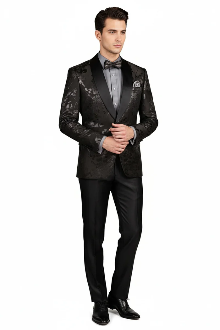 Fusion Black Tuxedo Jacket