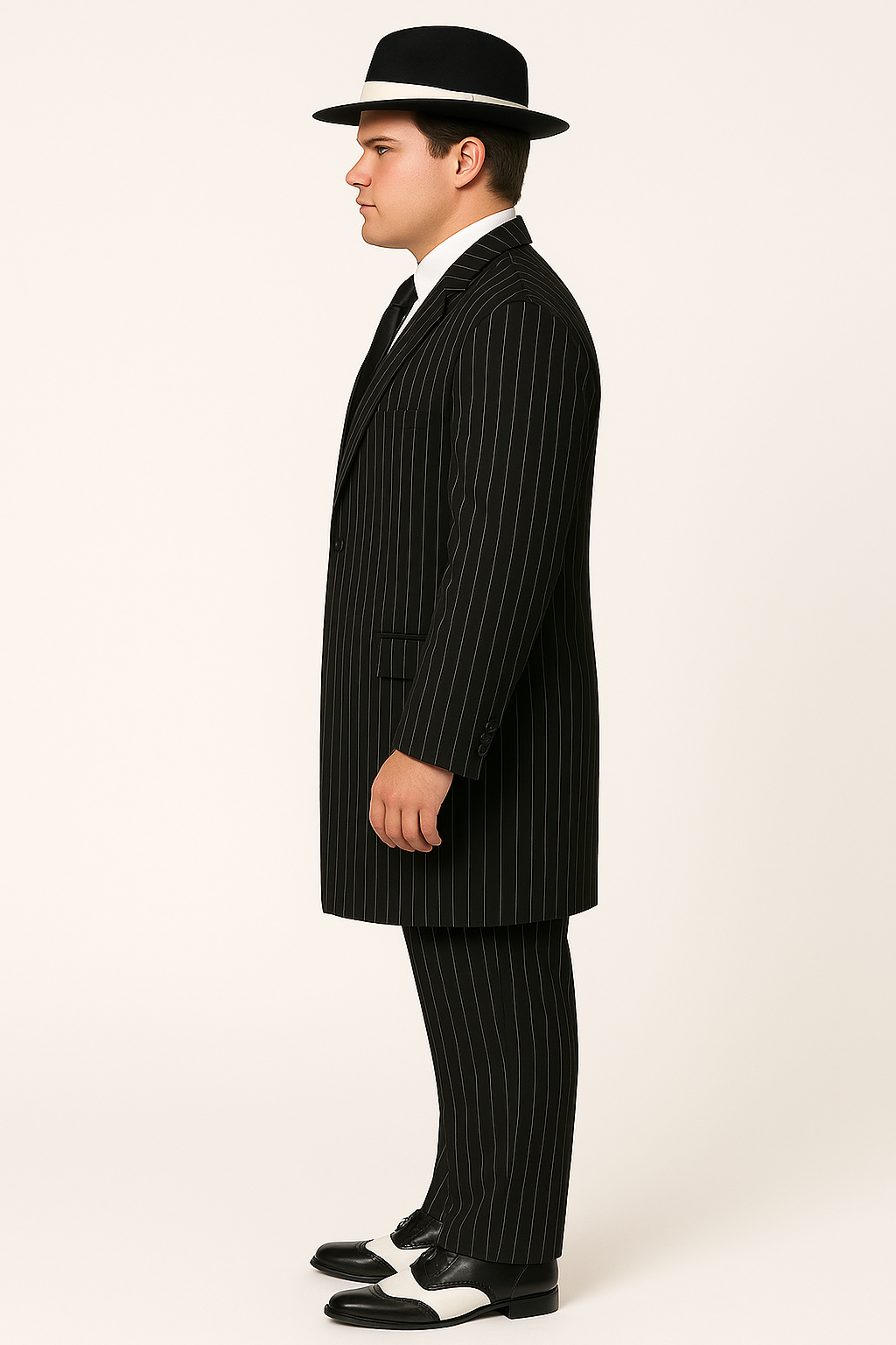Zoot Suit Costume Black ~ White