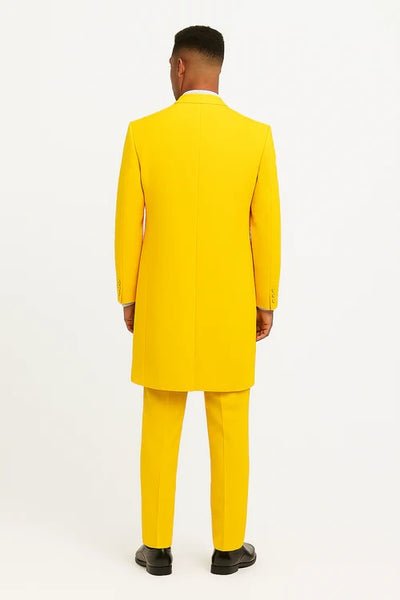 Yellow Zoot Suit - Mens Fashion Golish Yellow 1920s Vintage Look 3   - from alligatorwarehouse.com