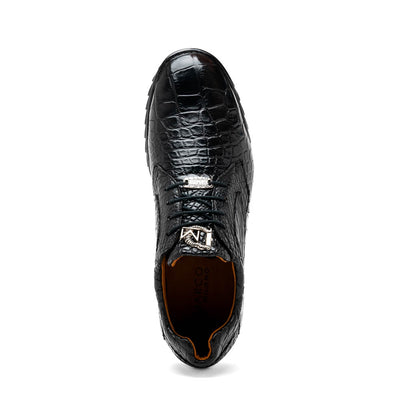 Marco Di Milano Vulcan Black Alligator Sneakers 4 VULCAN_ALLIGATOR_BLACK_8  - from alligatorwarehouse.com
