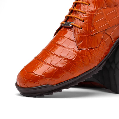 Marco Di Milano Vulcan Honey Alligator Sneakers 3 VULCAN_ALLIGATOR_HONEY_8  - from alligatorwarehouse.com
