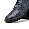 Marco Di Milano Vulcan Rustic Grey Alligator Sneakers 3 VULCAN_ALLIGATOR_RUSTIC GREY_8  - from alligatorwarehouse.com