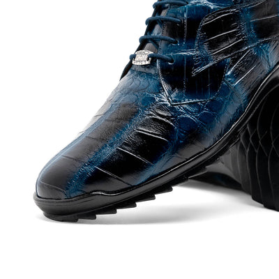 Marco Di Milano Vulcan Rustic Blue Alligator Sneakers 3 VULCAN_ALLIGATOR_RUSTIC BLUE_8  - from alligatorwarehouse.com