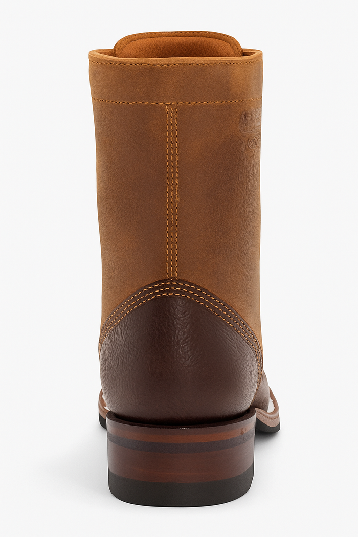 Lace Up Cowboy Boots