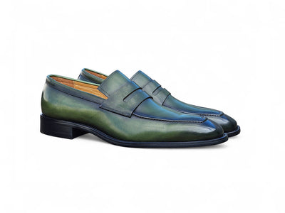 Patina Finished Penny Loafer