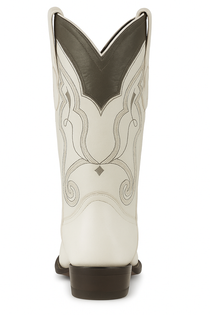 Men's Wild West Smooth Ostrich Skin 3X Toe Boots 29504-B