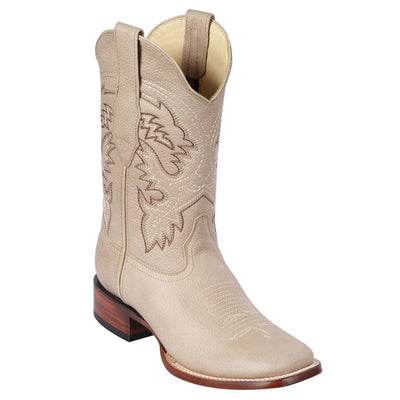 Los Altos Boots - Mens Dress Cowboy Boot - Low Priced Men's Square Toe Cowboy Boots- in Honey 3   - from alligatorwarehouse.com