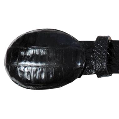 Men's Wild West Caiman Belly Skin Cowboy Belt 2C118205 2 2C118205-32  - from alligatorwarehouse.com