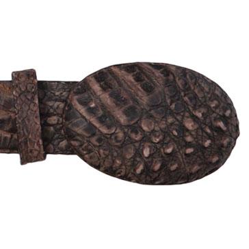 Men's Wild West Caiman Belly Skin Cowboy Belt 2C118235 2 2C118235-32  - from alligatorwarehouse.com