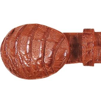 Men's Wild West Caiman Skin Cowboy Belt 2C110203 2 2C110203-32  - from alligatorwarehouse.com