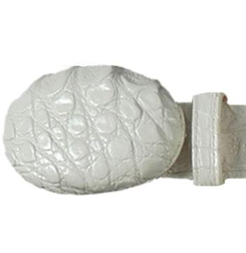 Men's Wild West Caiman Skin Cowboy Belt 2C110204 2 2C110204-32  - from alligatorwarehouse.com